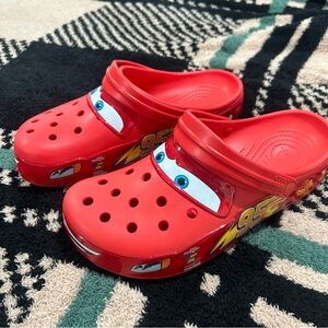 Lightning McQueen light up crocs
